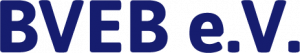 Logo Schriftzug Blau BVEB e.V.